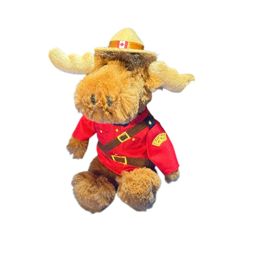 RCMP Foundation 9" Plush Stuffed Sargeant Bullmoose by Stuffed Animal House Preowned with Tags