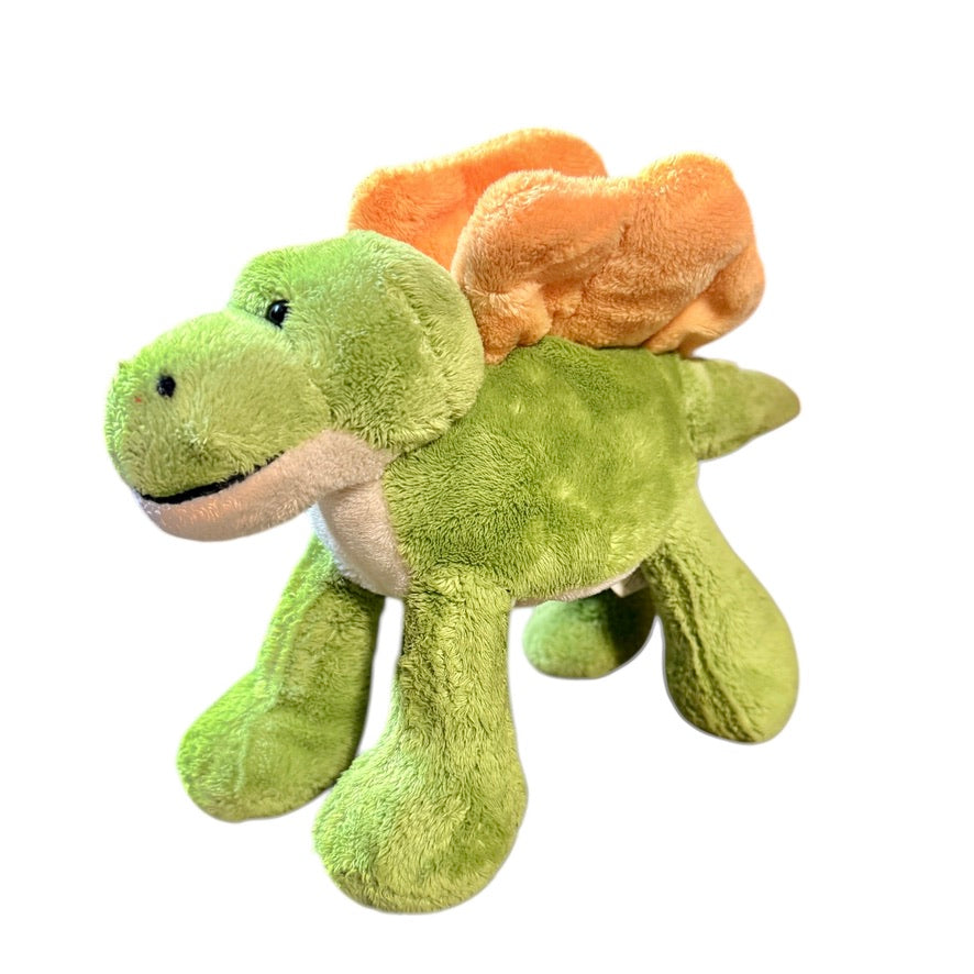 Wild Republic Plush Toy Stegosaurus Finger Puppet in Good Preowned Condition