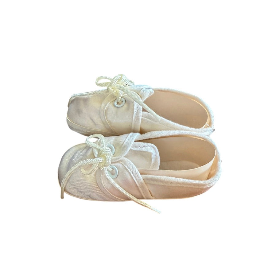 Little Steps Newborn to 3 Months Dress Up Shoes, Vintage, Unworn, Damage to Original Box