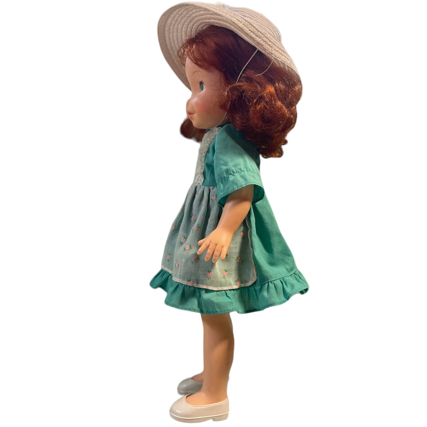 Red Haired My Friend Becky Doll, Vintage Fisher-Price, Original Outfit Including Hat & Shoes Preowned