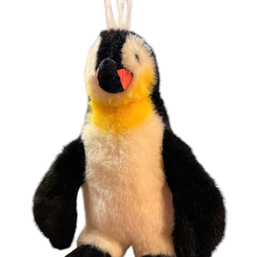 Gund Collector's Classic Emperor Penguin Realistic Vintage 15" Plush Stuffed Animal Toy