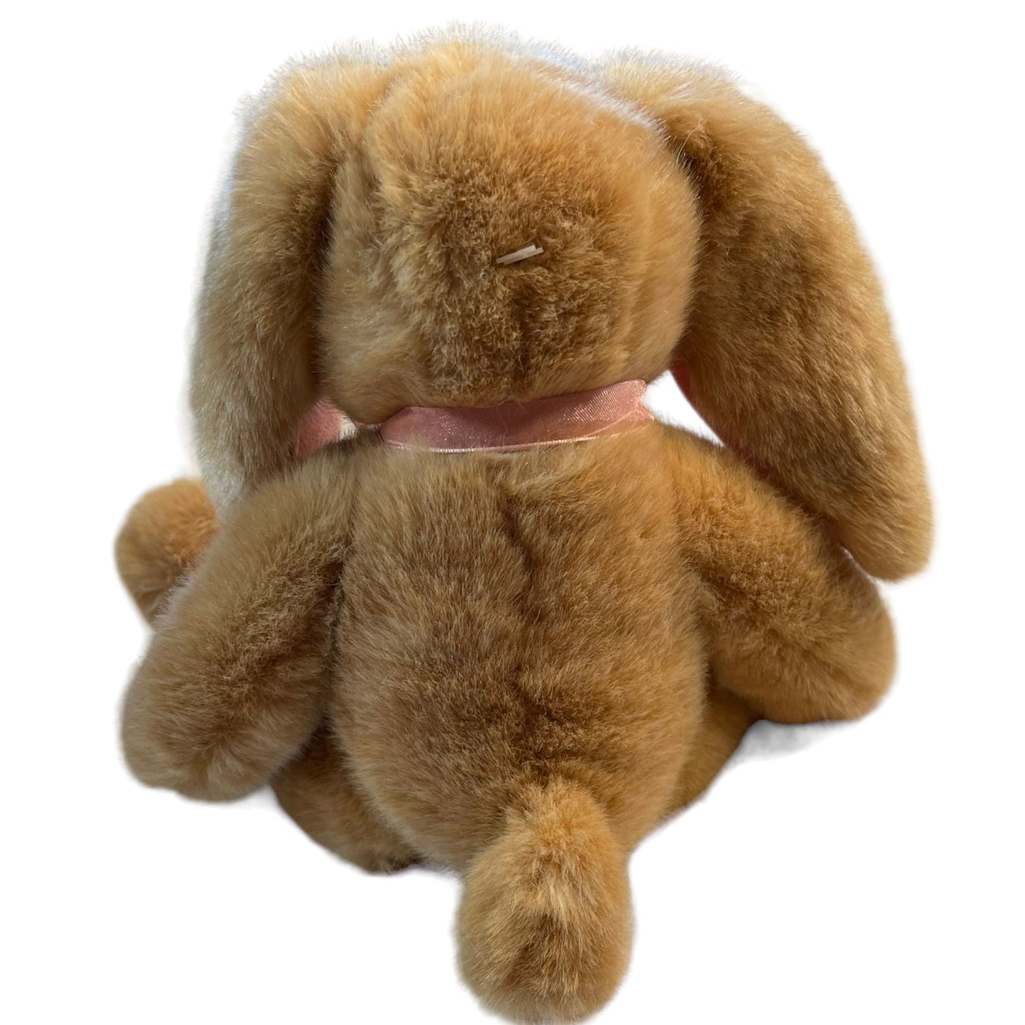Dandee International Vintage Shopper's Drug Mart Lop Eared Bunny, Beige, Cream with Pink Accents