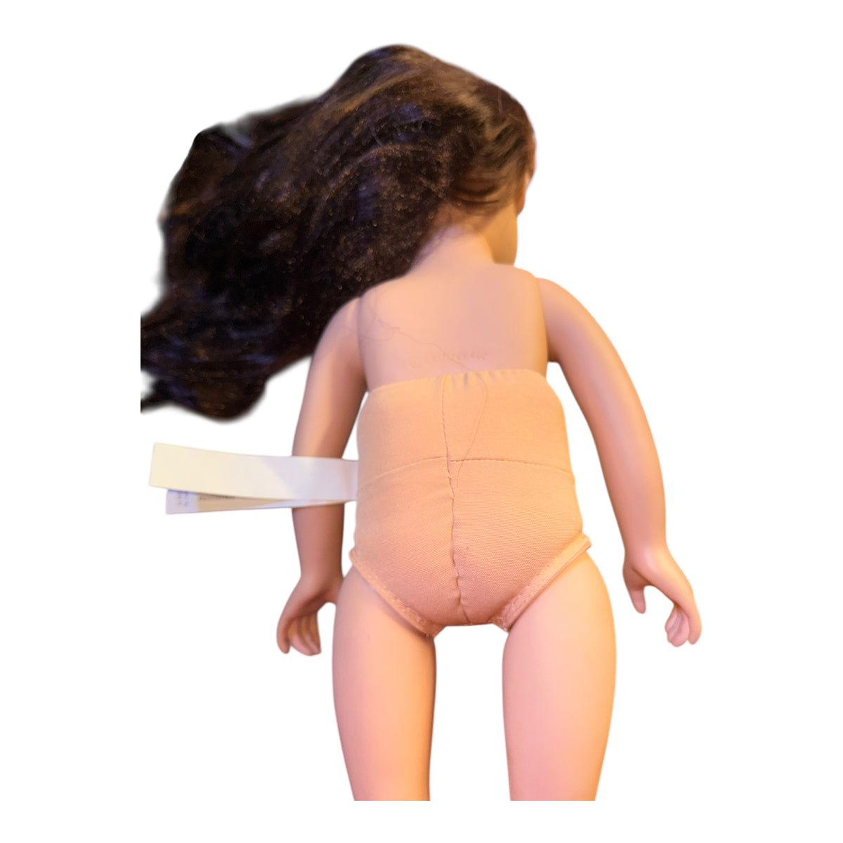 Journey Girl Doll, Brown Eyed Brunette in Lace & Denim. Mark on Foot GUC
