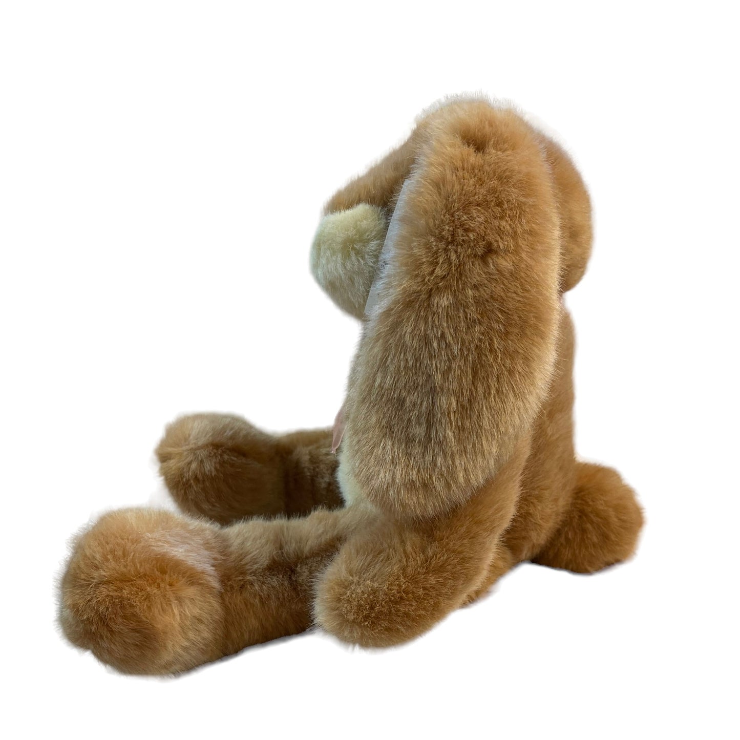 Dandee International Vintage Shopper's Drug Mart Lop Eared Bunny, Beige, Cream with Pink Accents