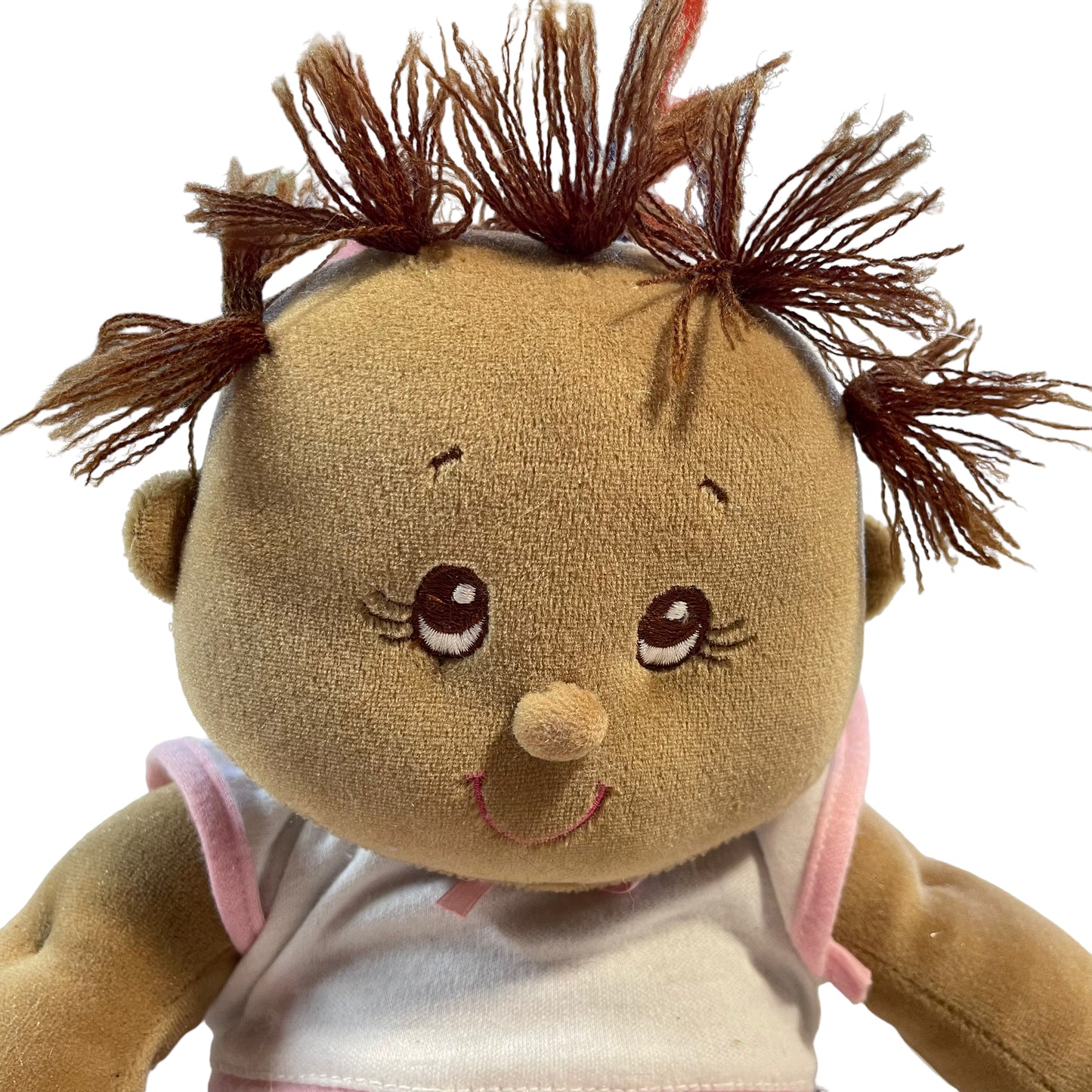 Vintage Toys R Us 'My First You & Me' Soft Ethnic Plush Baby Doll Original Clothes EUC