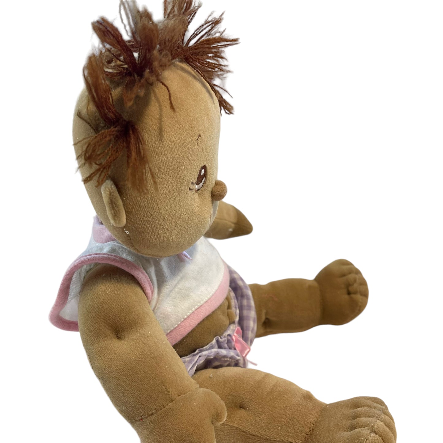 Vintage Toys R Us 'My First You & Me' Soft Ethnic Plush Baby Doll Original Clothes EUC