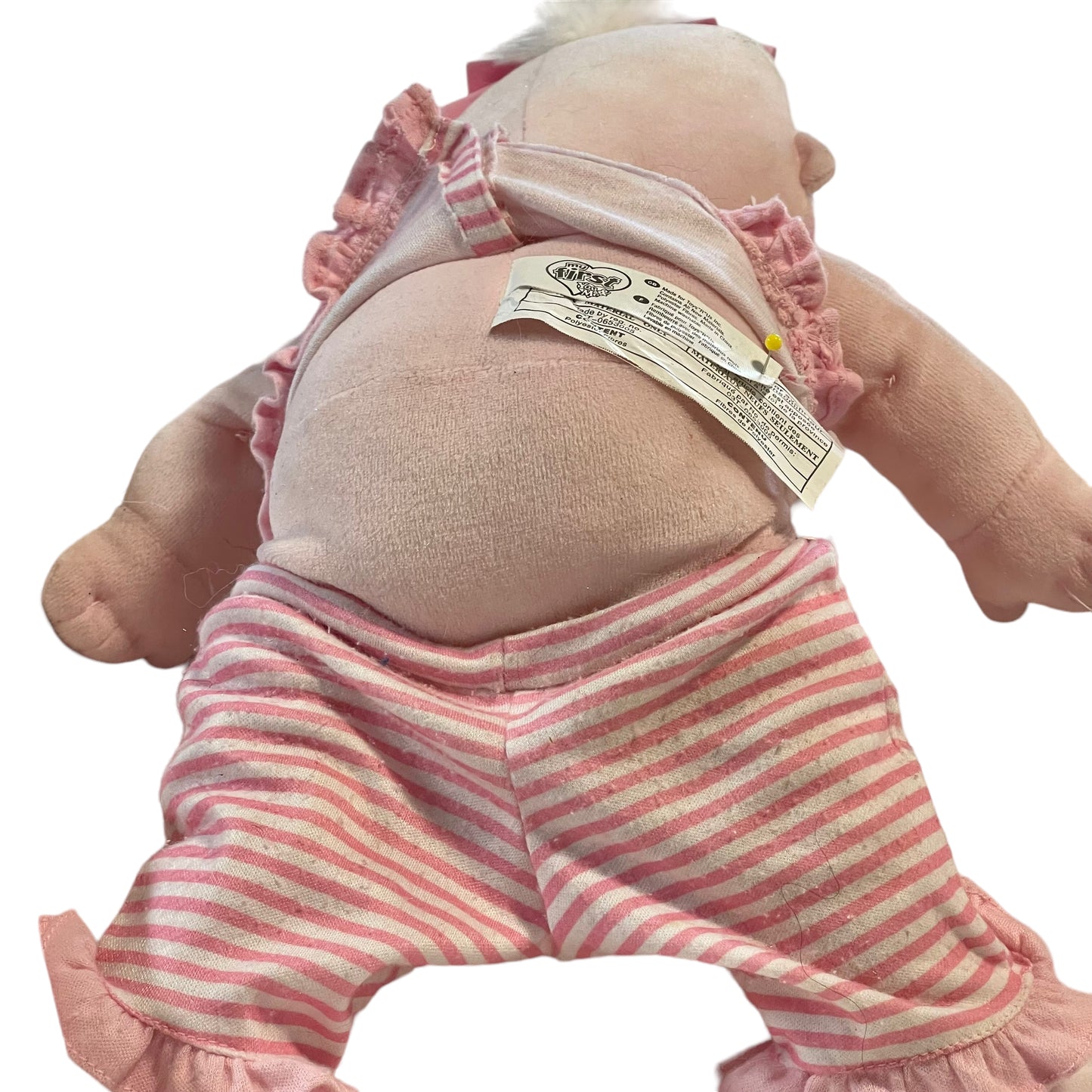 My First You & Me Baby Doll, Toys R Us Soft Doll Preowned Vintage 16" Blue Eyed Gently Used