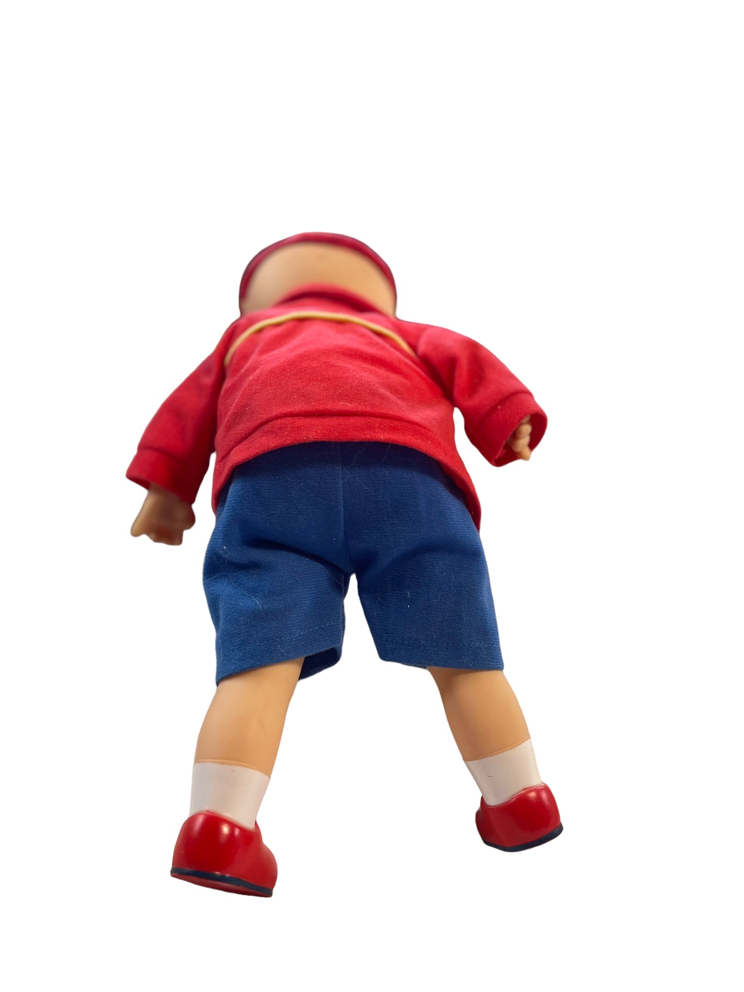 Caillou Interactive Doll, Removable Outfit, Shoes & Cap Moving Mouth HTF Trilingual EUC