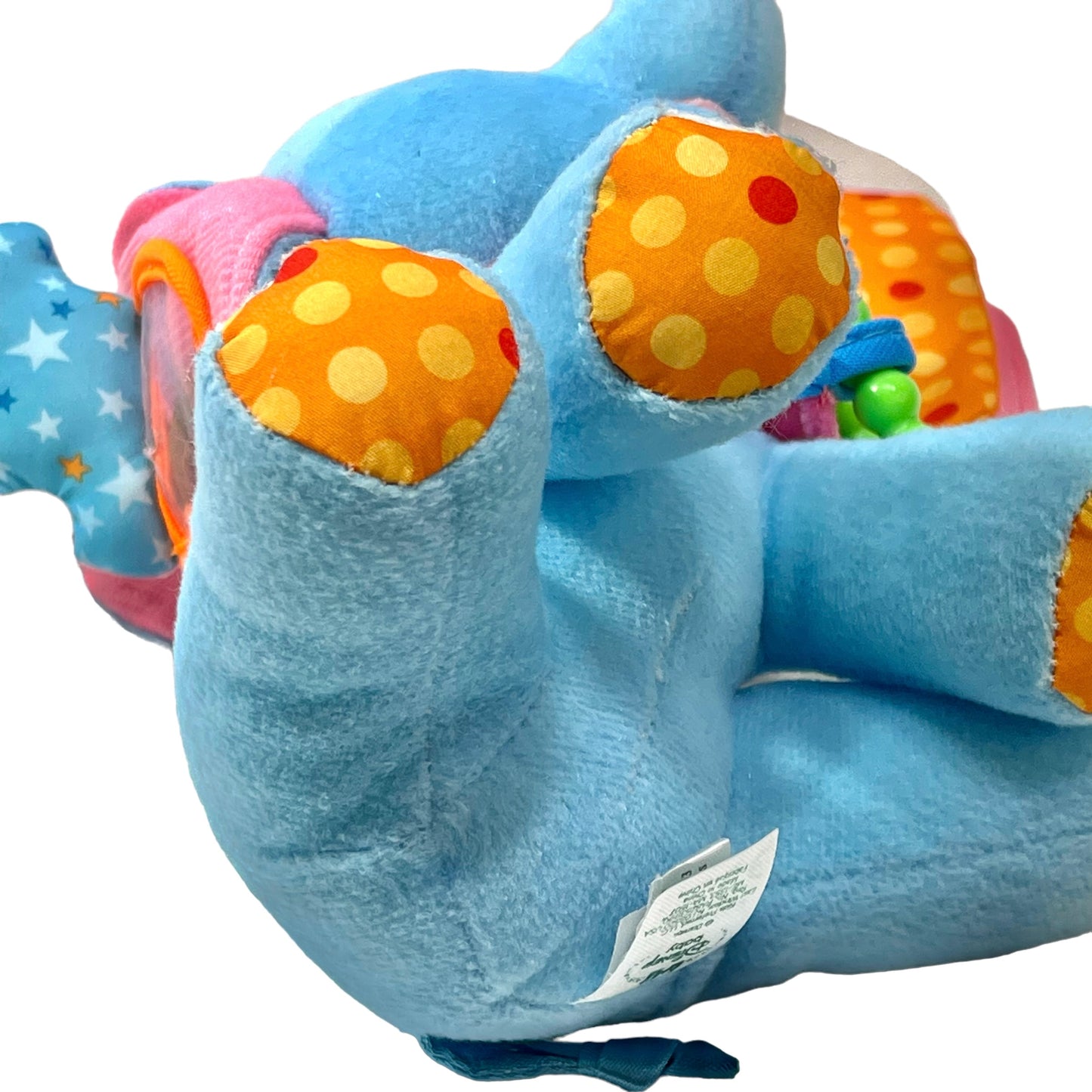 Disney Dumbo Elephant Plush Interactive Baby Toy Teether with Chime