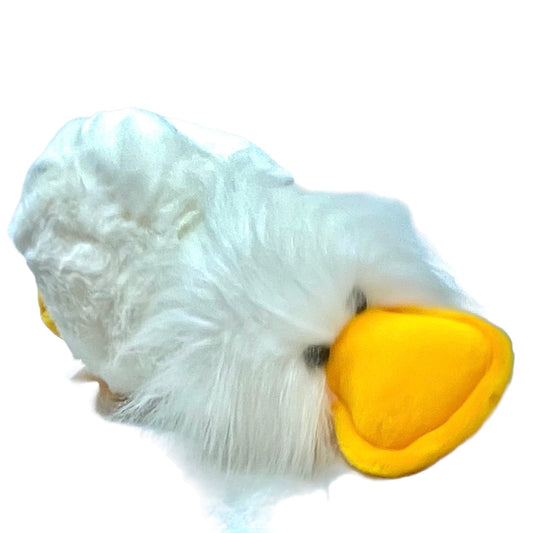 Preowned 14" Ganz Bros Heritage Collection White Platypus Stuffed Animal Toy