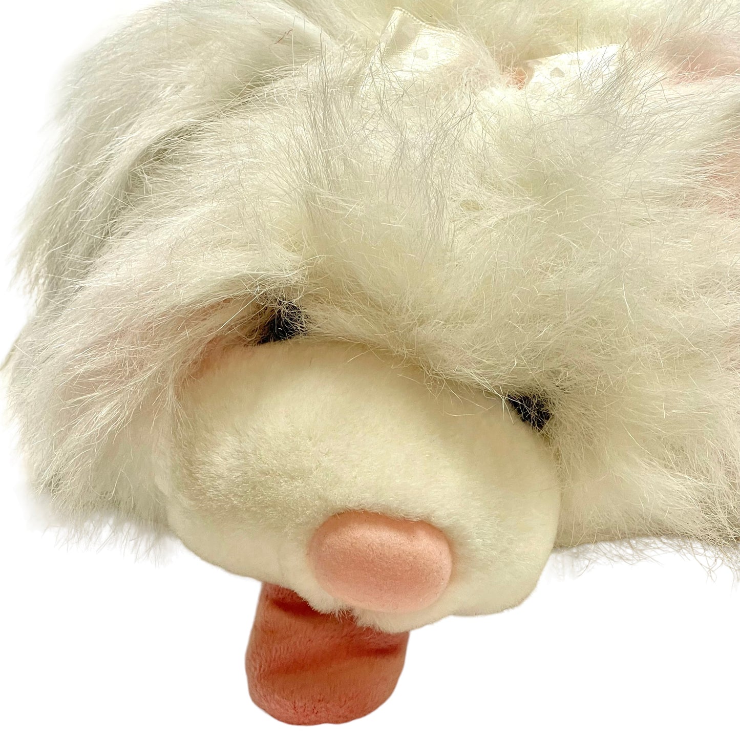 Ganz 1988 Preowned Pink/White 20" Floppy Pink Tongue Sheepdog