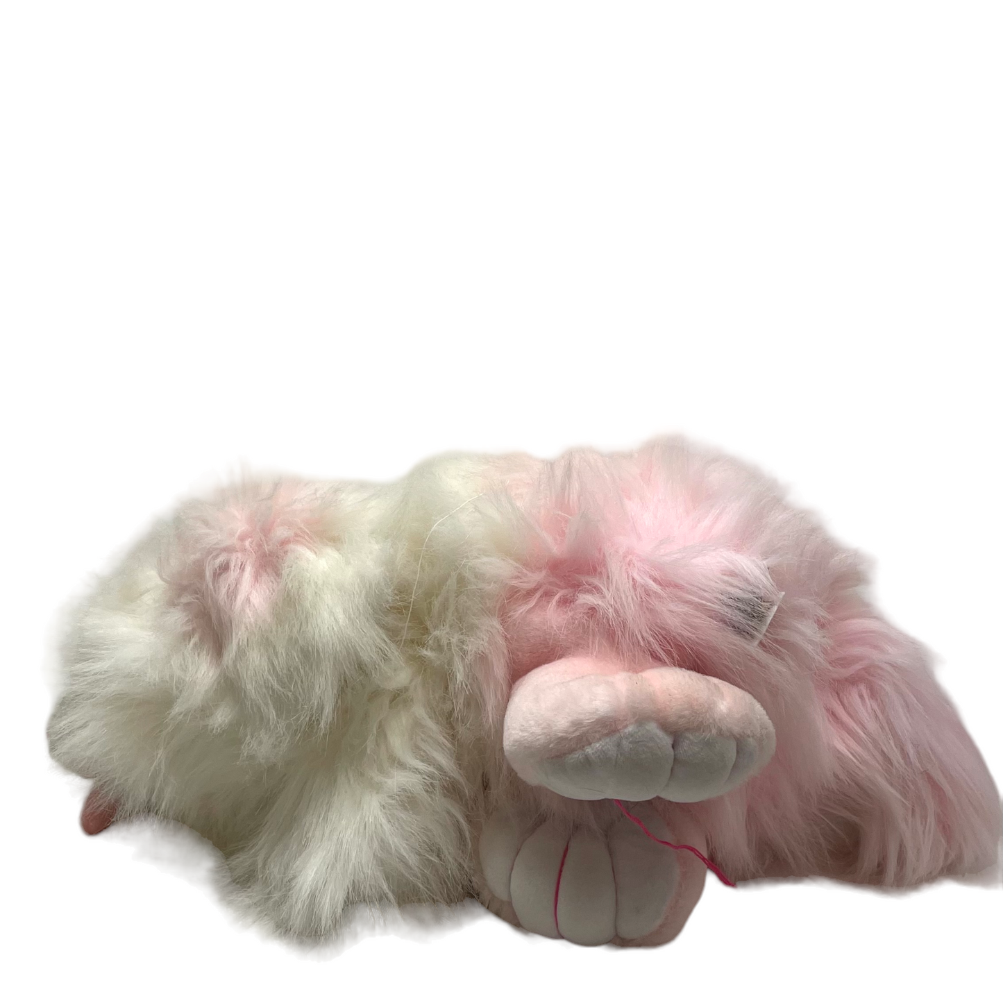 Ganz 1988 Preowned Pink/White 20" Floppy Pink Tongue Sheepdog