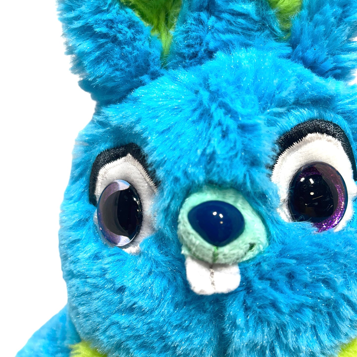 Disney Pixar Blue/Green Rabbit Toy Story 4 Bunny Plush Stuffed Animal EUC