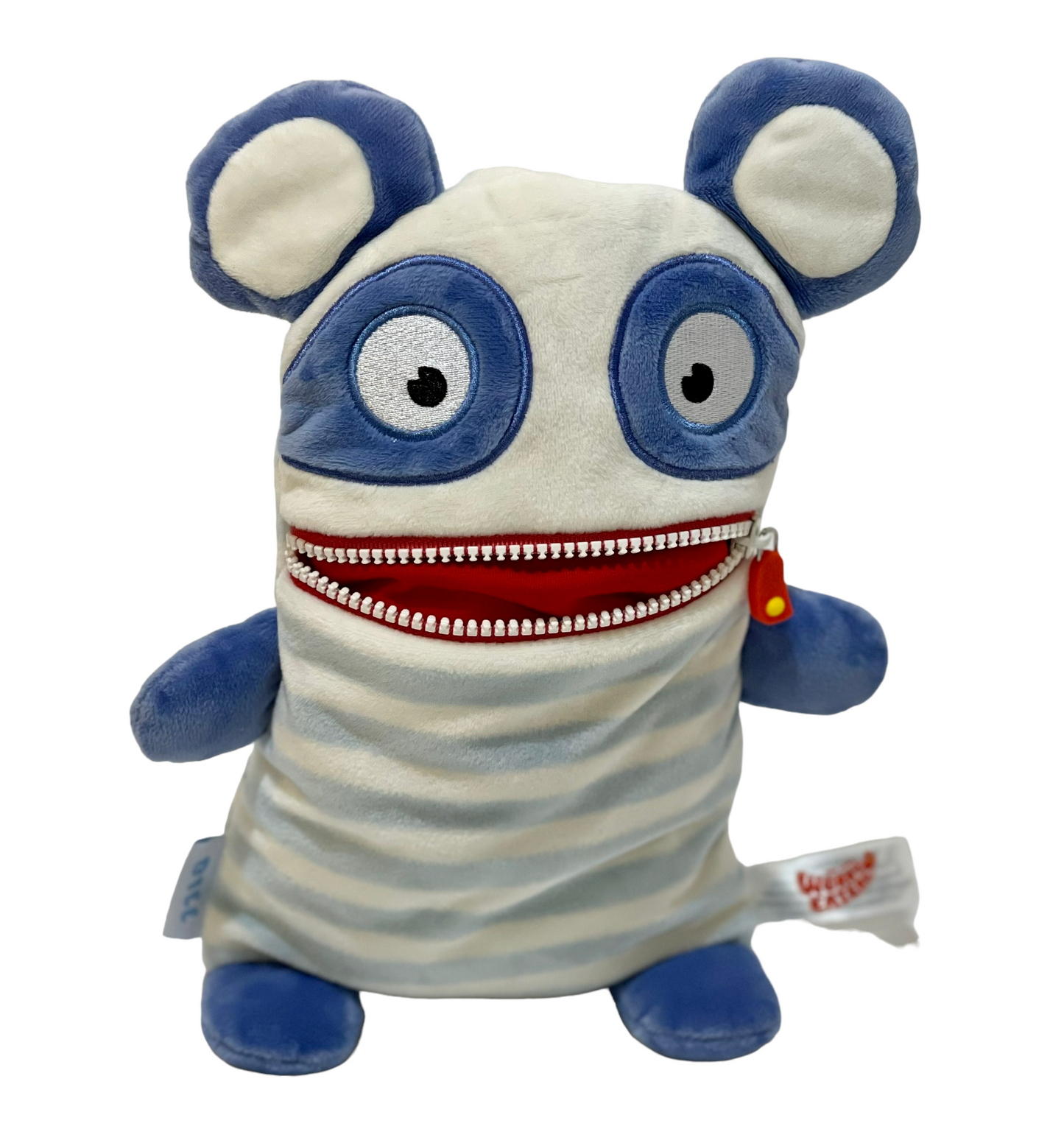 Gerd Hahn 'Bill the Blue Striped Worry Eater' Anxiety Plush, Security Lovey in Euc  in EUC