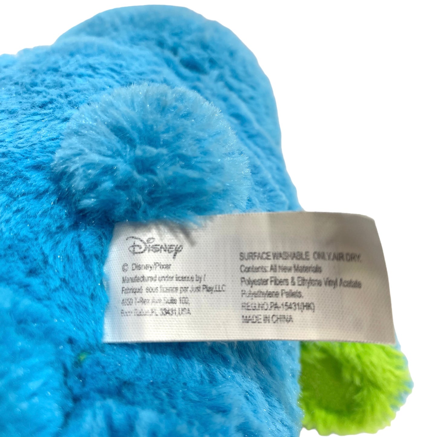 Disney Pixar Blue/Green Rabbit Toy Story 4 Bunny Plush Stuffed Animal EUC