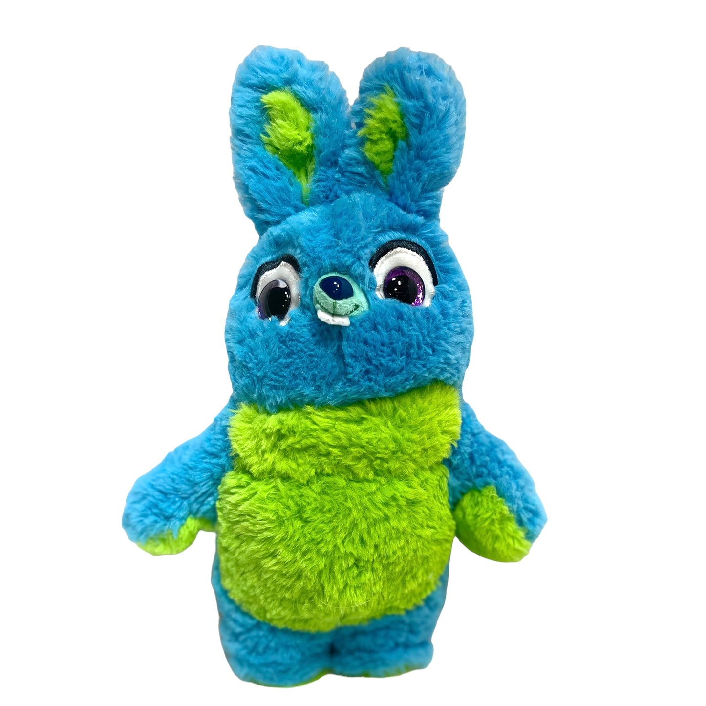 Disney Pixar Blue/Green Rabbit Toy Story 4 Bunny Plush Stuffed Animal EUC