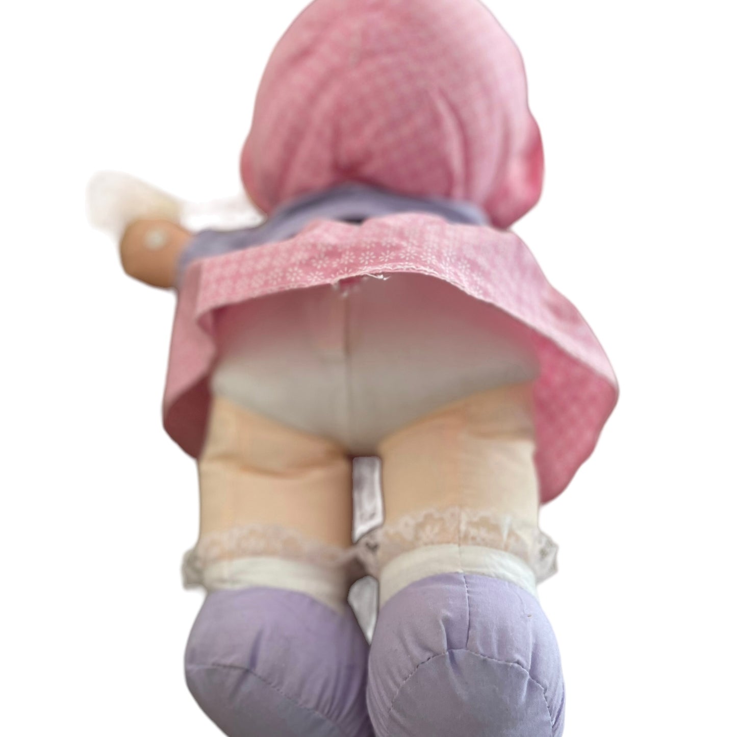 Ring Around the Rosie, 1994 Vintage Blond, Blue Eyed Baby Doll Pink& Purple Outfit, NW