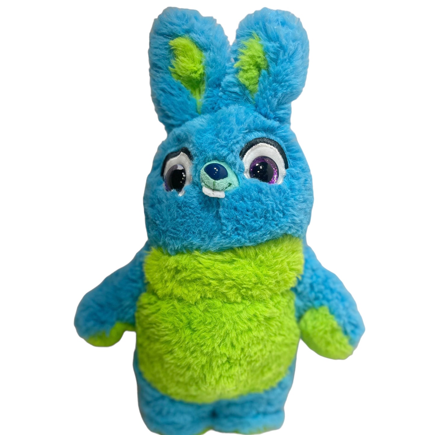 Disney Pixar Blue/Green Rabbit Toy Story 4 Bunny Plush Stuffed Animal EUC