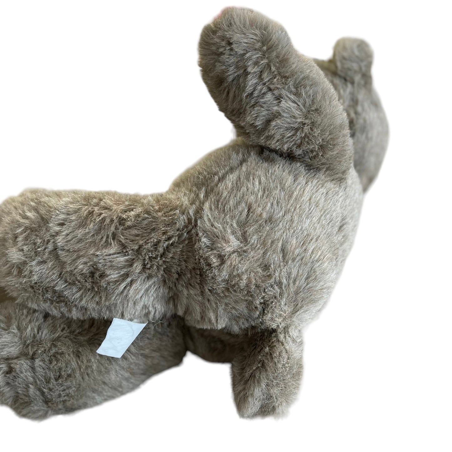 Preloved 21" Plush Creations Vintage 1995 Grey/Brown Fluffy Teddy Bear EUC