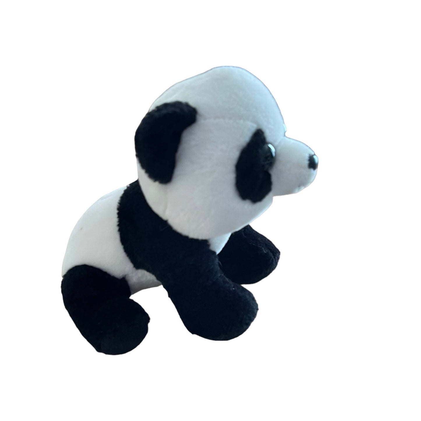 Sweet & Cuddly 8" Sitting Panda Baby in Excellent Preowned Condition