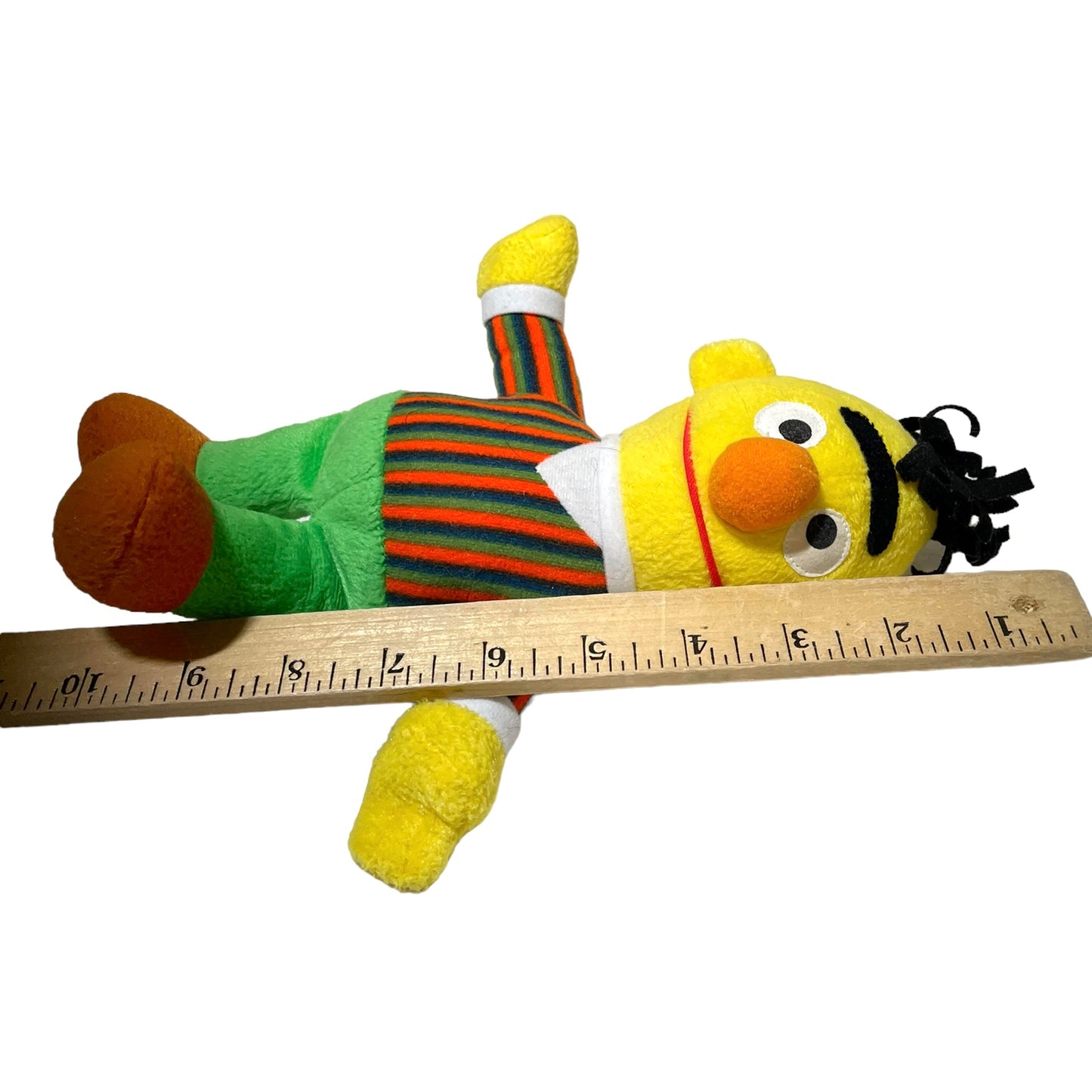Vintage 11" Bert Stuffed Plush Toy in Good Preowned Condition