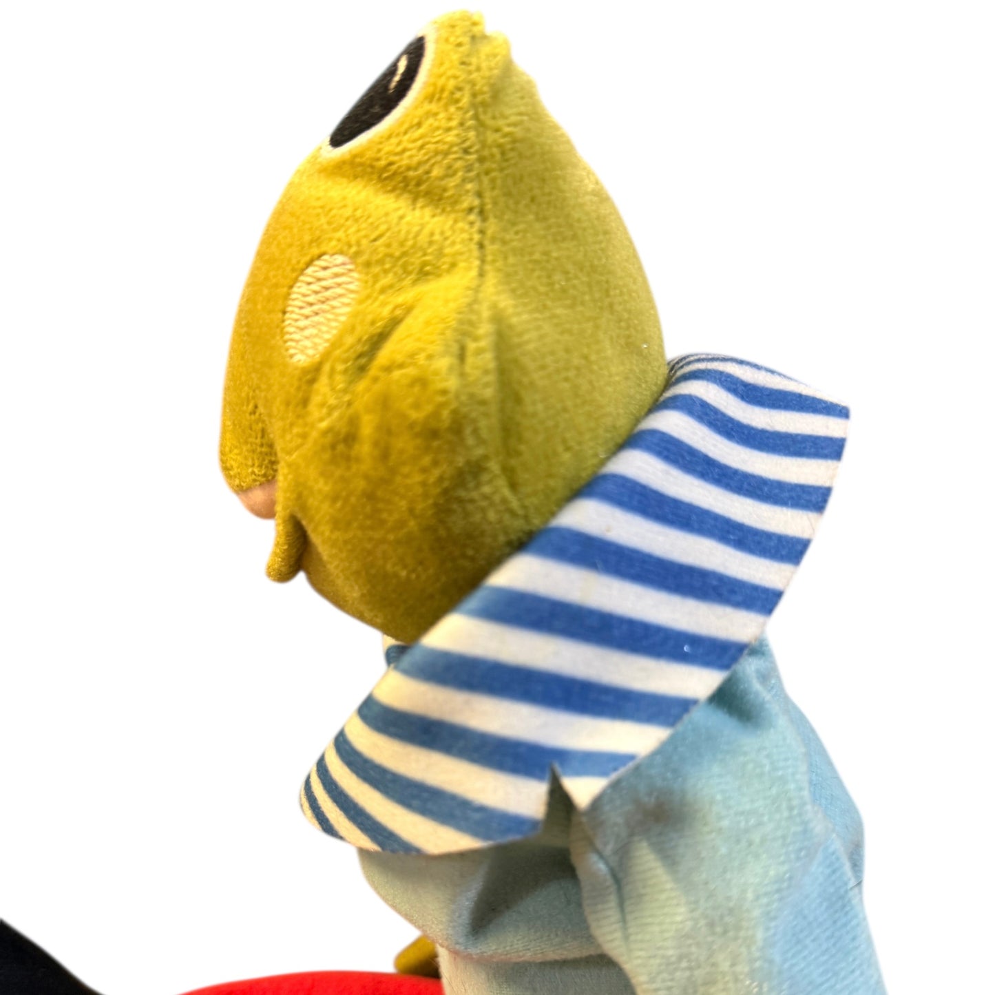 Ikea TOSIG Frog Prince 15" Plush Toy, Discontinued, in Excellent Preowned Condition