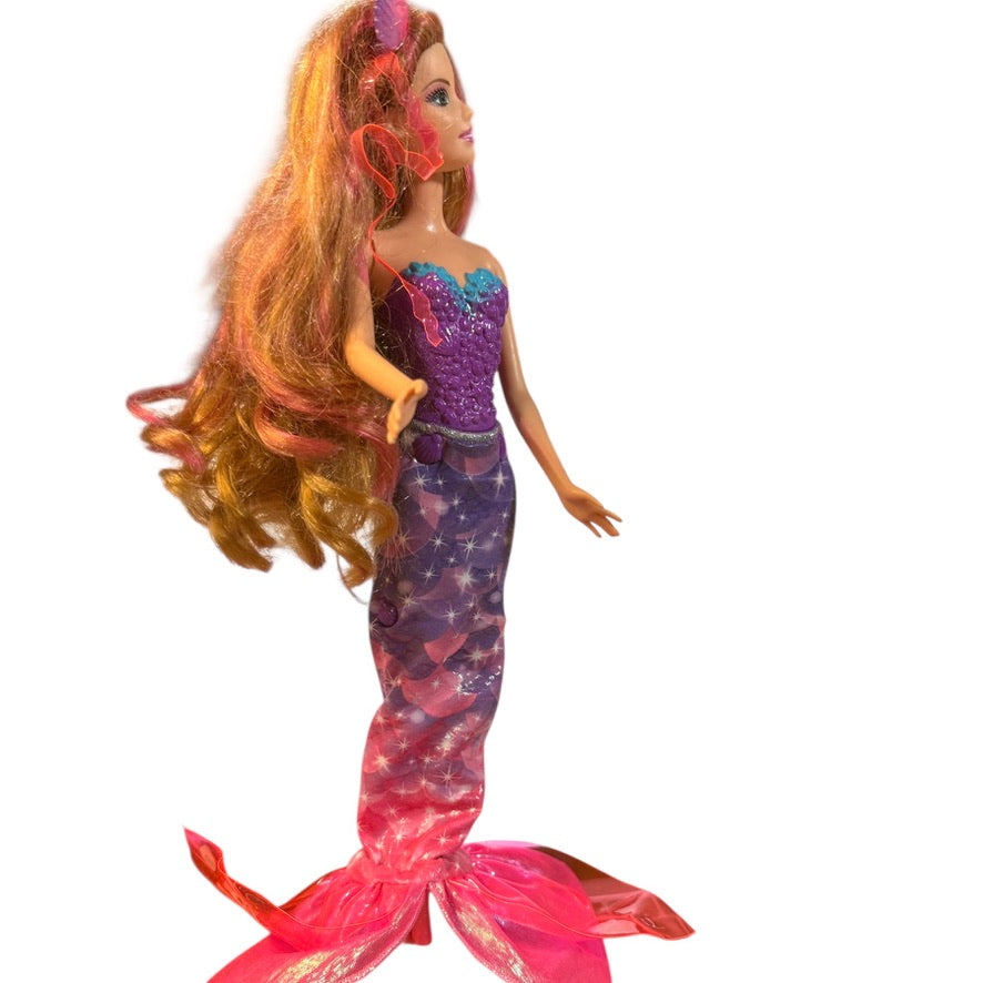 Mattel Barbie and The Secret Door Transforming Princess Romy Doll, Sparkling in Pink & Purple!