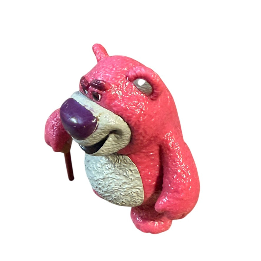 Toy Story 3 Lots-O-Huggin' Bear, Pink & Grey, Complete with Cane and a Big Smile in GUC