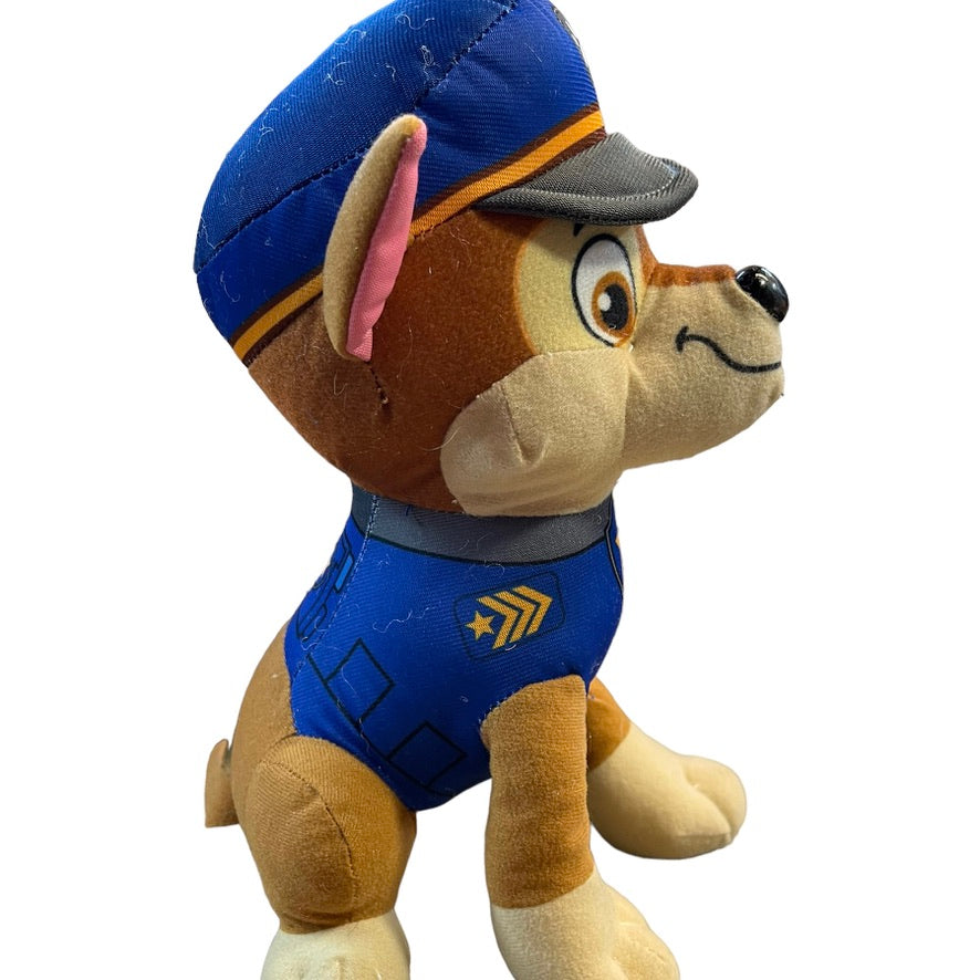 Paw Patrol Chase Puppy Plush Puppy Dog Stuffed Animal in Good Used Condition