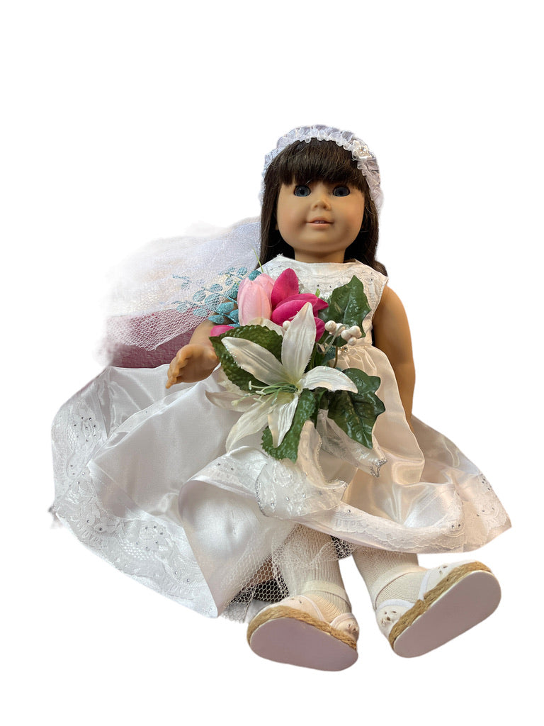 American Girl Doll/Bride/First Communion inExcellent Preowned Condition