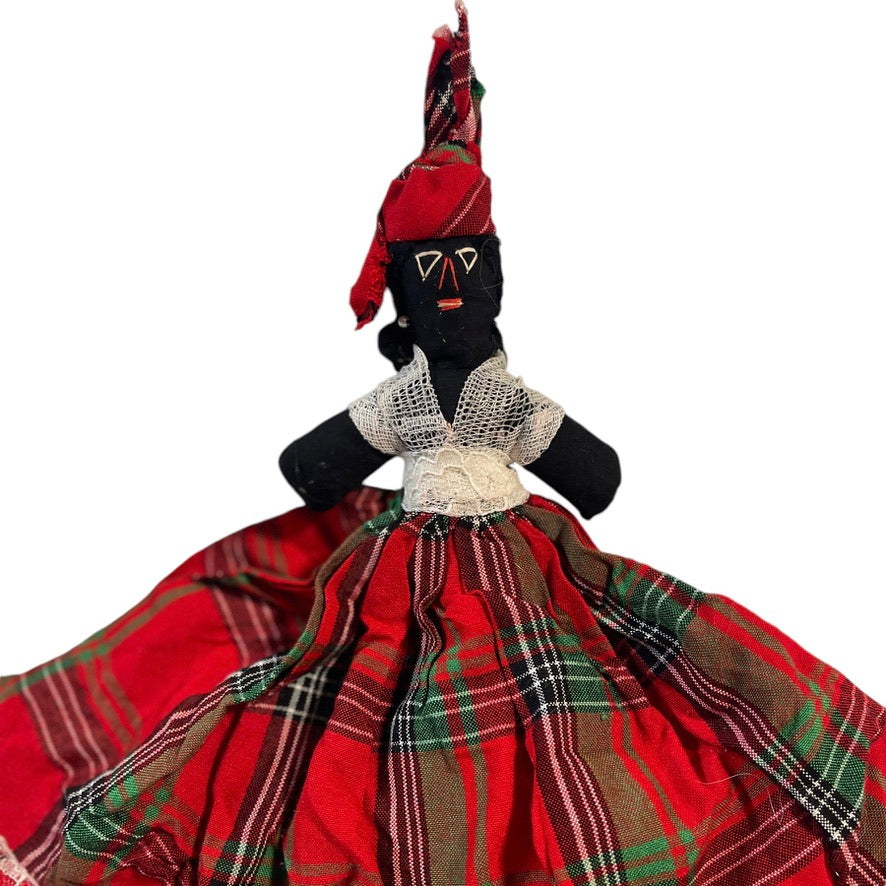 Topsy-Turvey Upside Down African Tribal Doll with Flowing Skirts & Traditional Headdresses