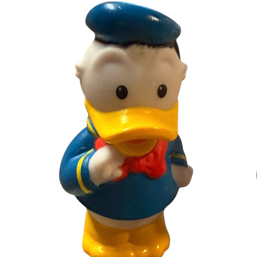 Little People Disney Donald and Daisy Duck Figures From Fisher Price Mattel, 2014 in GUC