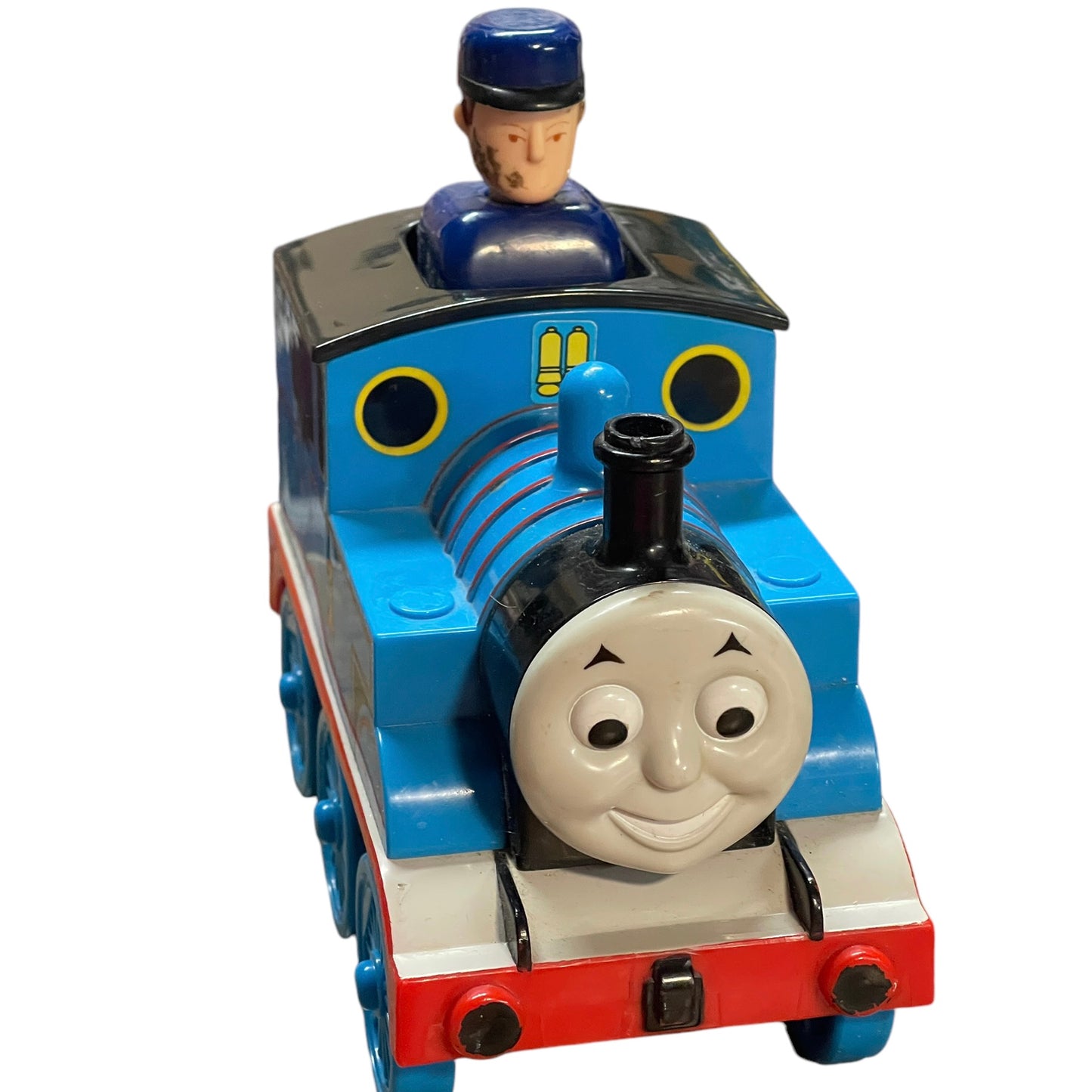 Thomas the Tank Engine # 1 Push & Go 2004 Tomy Gullane, 'Thomas" Ltd. in Good Preowned Condition