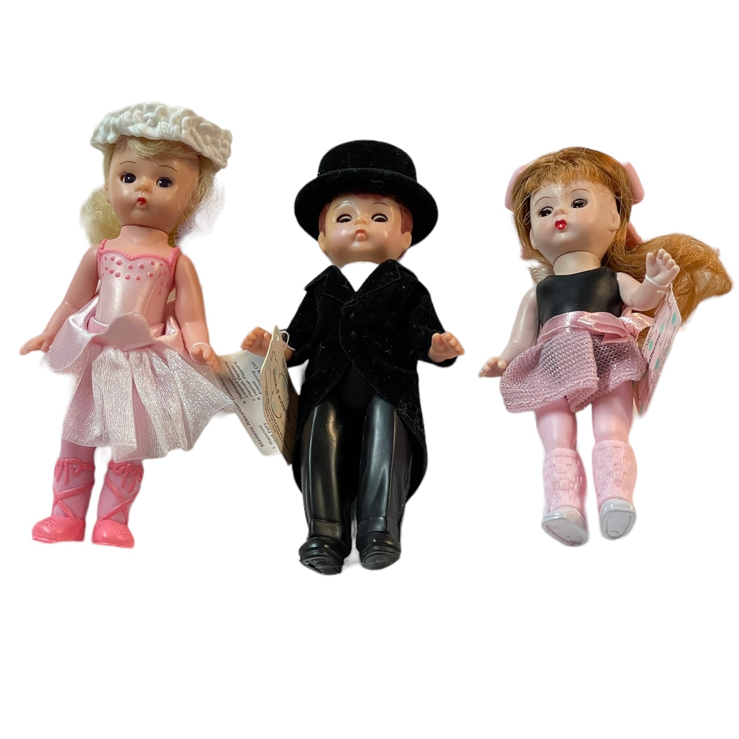 Exquisite Madame Alexander Vintage McDonald's Mini Dolls , Tuxedo Groom, Fairy, Ballerina