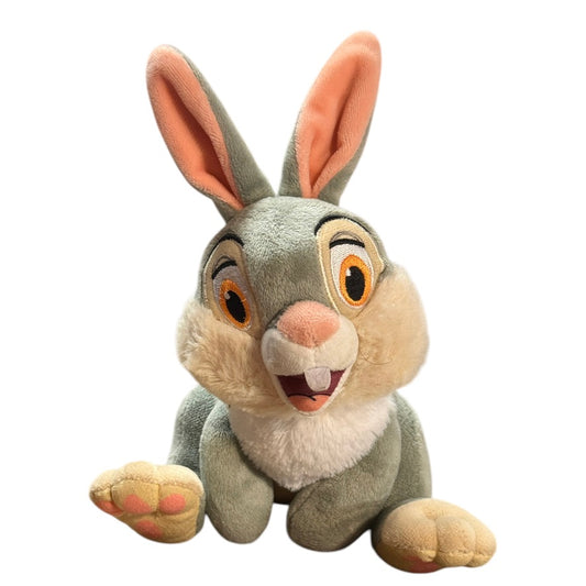 Disney Classic Thumper Plush, Grey, Cream & Bush with Classic Prominent Front Tooth!