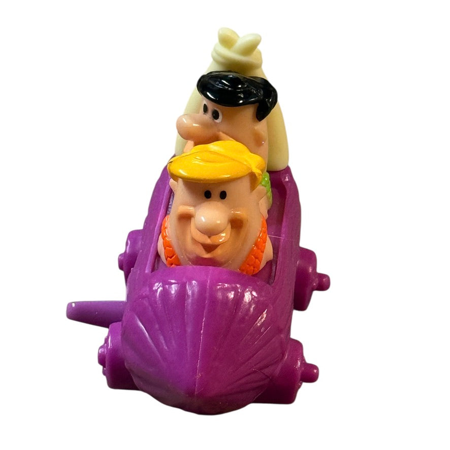 Flintstone Fast Food Memorabilia; Vintage Brontosaurus Burger Drive In & 2 Classic Cars