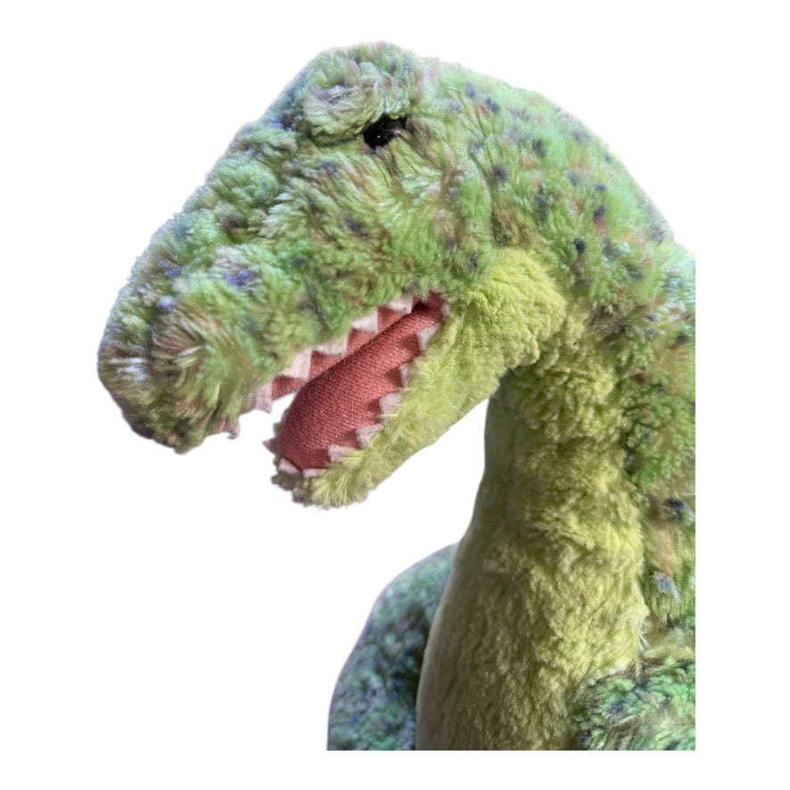 Build A Bear Spinosaurus 15" Green Dinosaur Stuffed Animal Toy with BIG Plush Claws! GUC