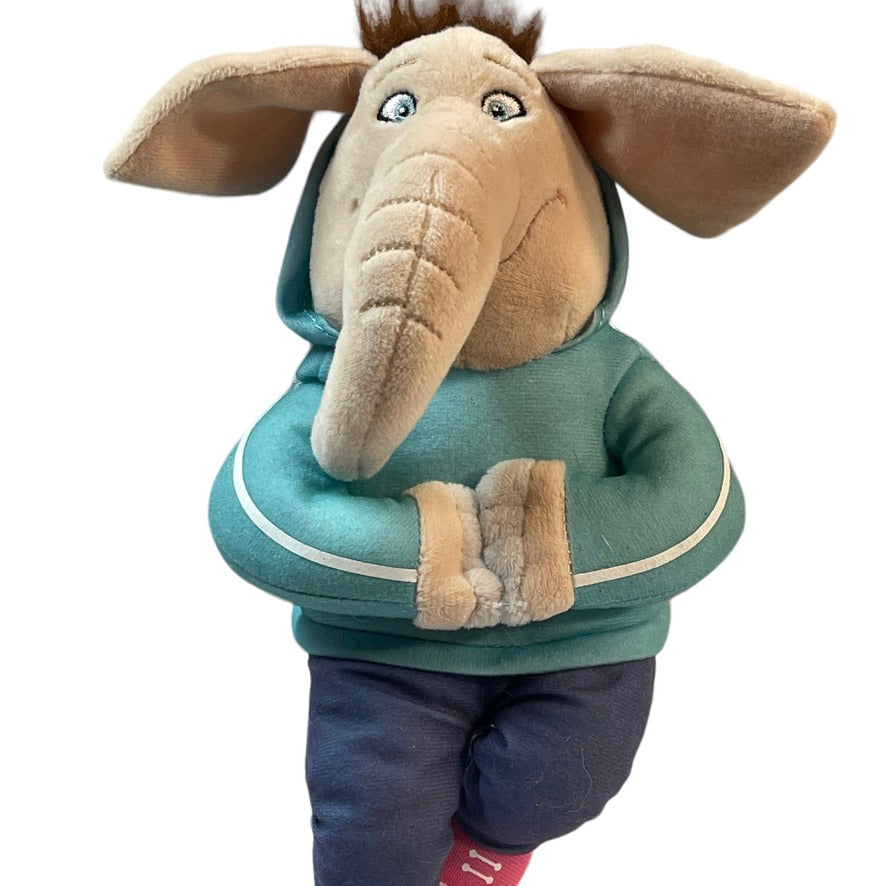 From Disney's SING, Sweet MEENA the Elephant, 9" TY Stuffed Animal Plush in GUC