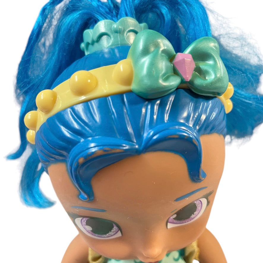 Shimmer & Shine! 2 11" Genie Dolls in Shimmery, Shiny Outfits  with their Animal Friends in EUC