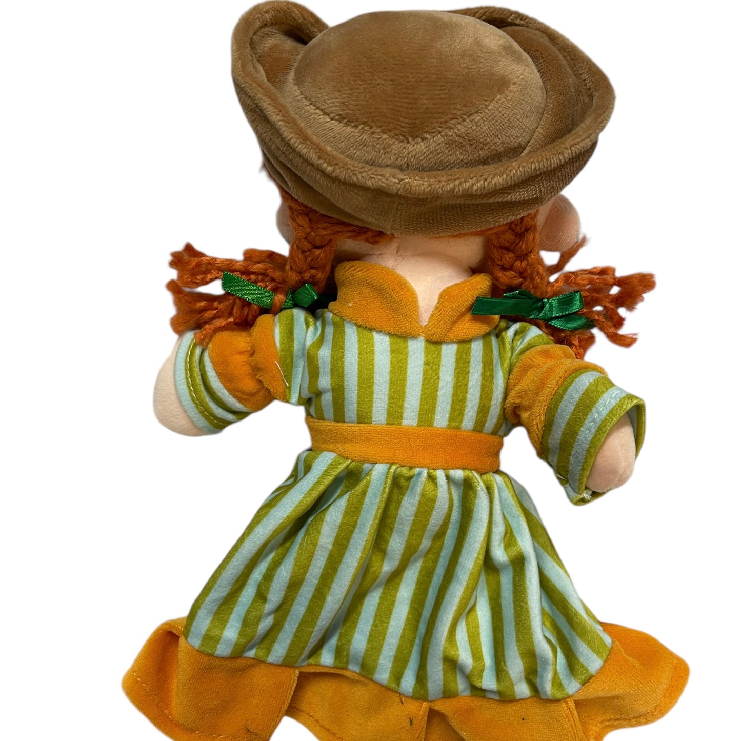 Anne of Green Gables  12" Plush Doll, Yarn Braids, Embroidered Face with Freckles in EUC- Adorable!