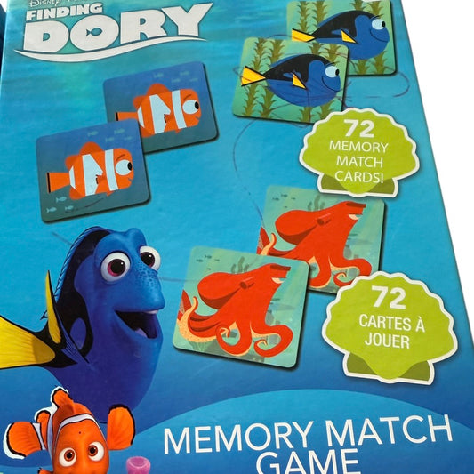 Disney Pixar Finding Dory Memory Match Game, by Spin Master, Ages 3+