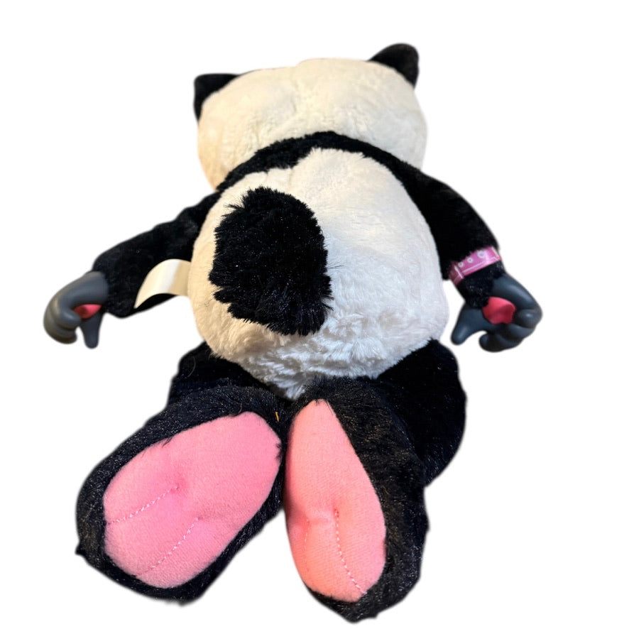 Jakks Pacific Animal Babies Nursery Crunchy Munchy Baby Panda Plush Interactive Toy in GUCV