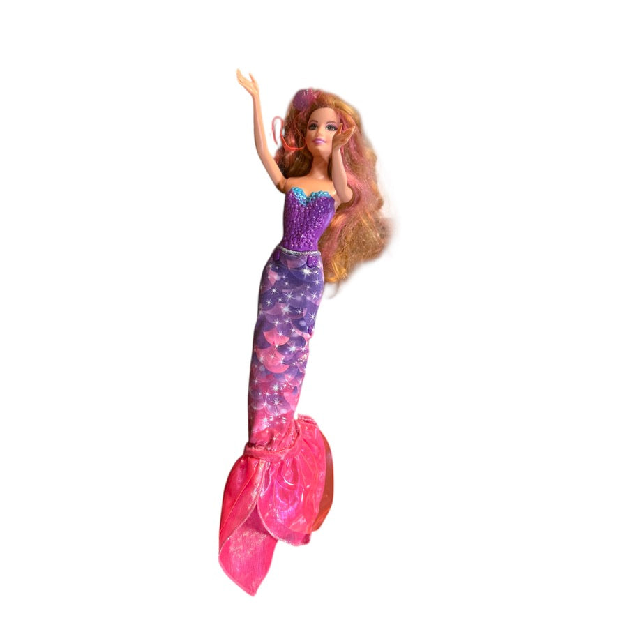 Mattel Barbie and The Secret Door Transforming Princess Romy Doll, Sparkling in Pink & Purple!