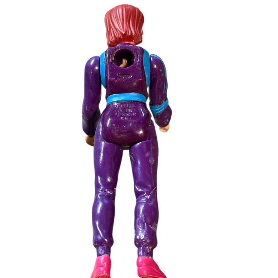 Vintage Kenner Ghostbuster 5" Power Pack Action Figure Janine Melnitz  Preowned in GUC