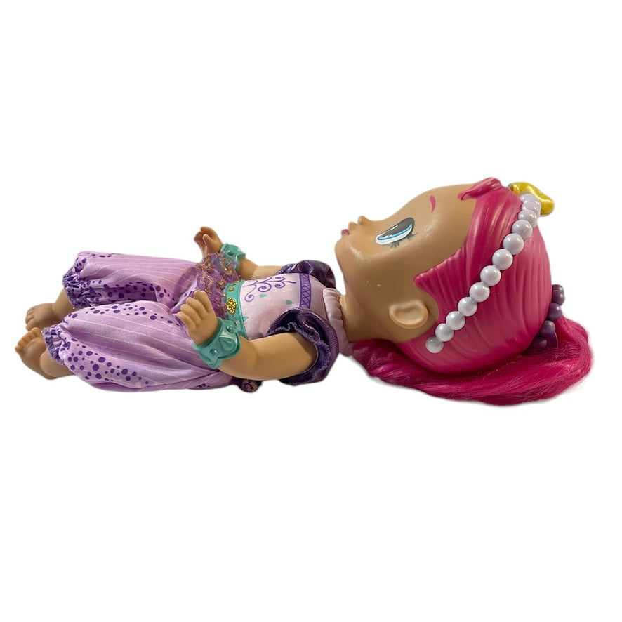 Shimmer & Shine! 2 11" Genie Dolls in Shimmery, Shiny Outfits  with their Animal Friends in EUC