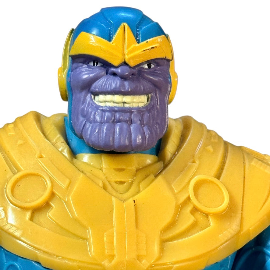 Marvel Avengers Thanos Action Figure from Mech Strike Monster Heroes, Turquoise & Yellow