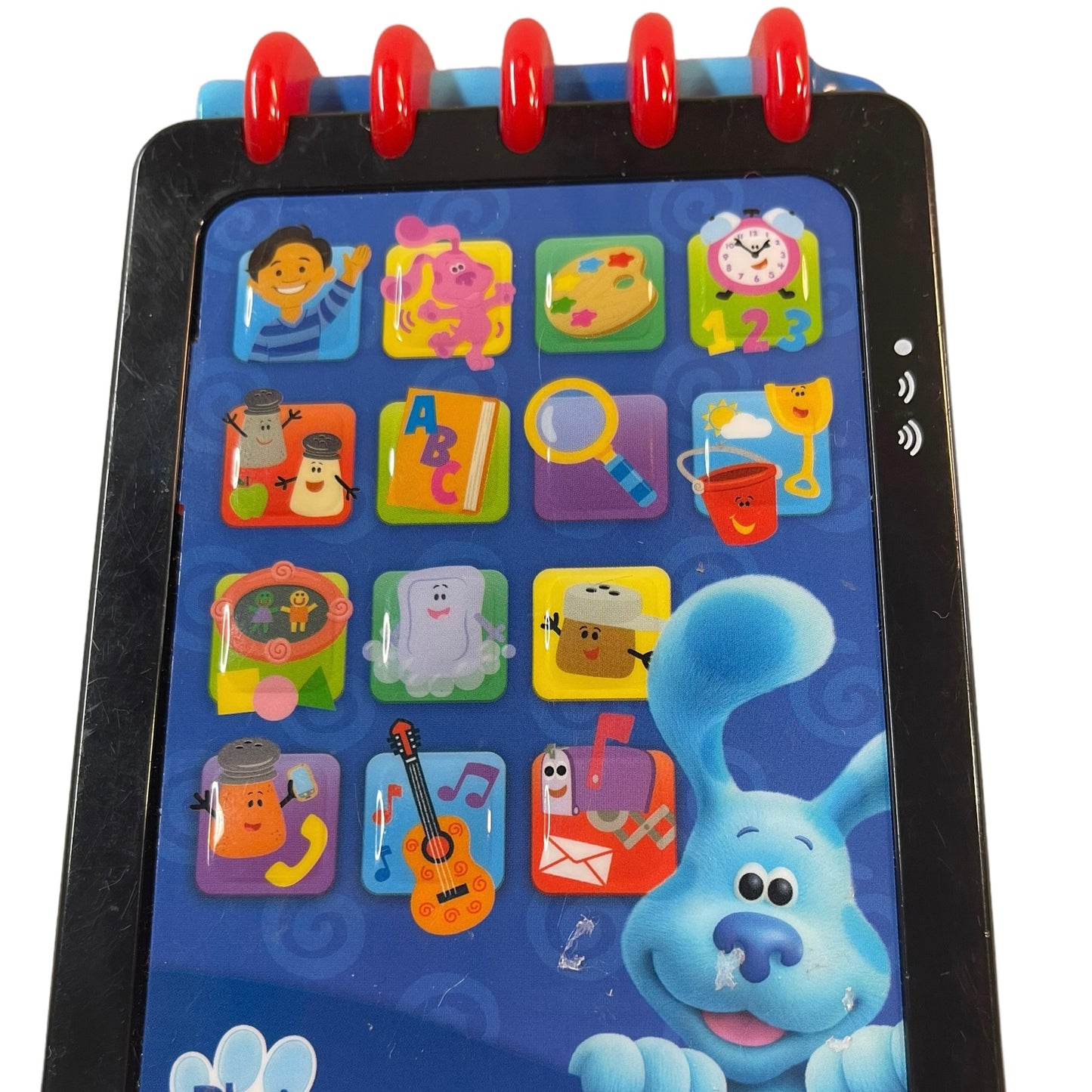 Leapfrog BLUE'S CLUES & YOU Electronic Really Smart Handy Dandy Notebook, Preowned Working