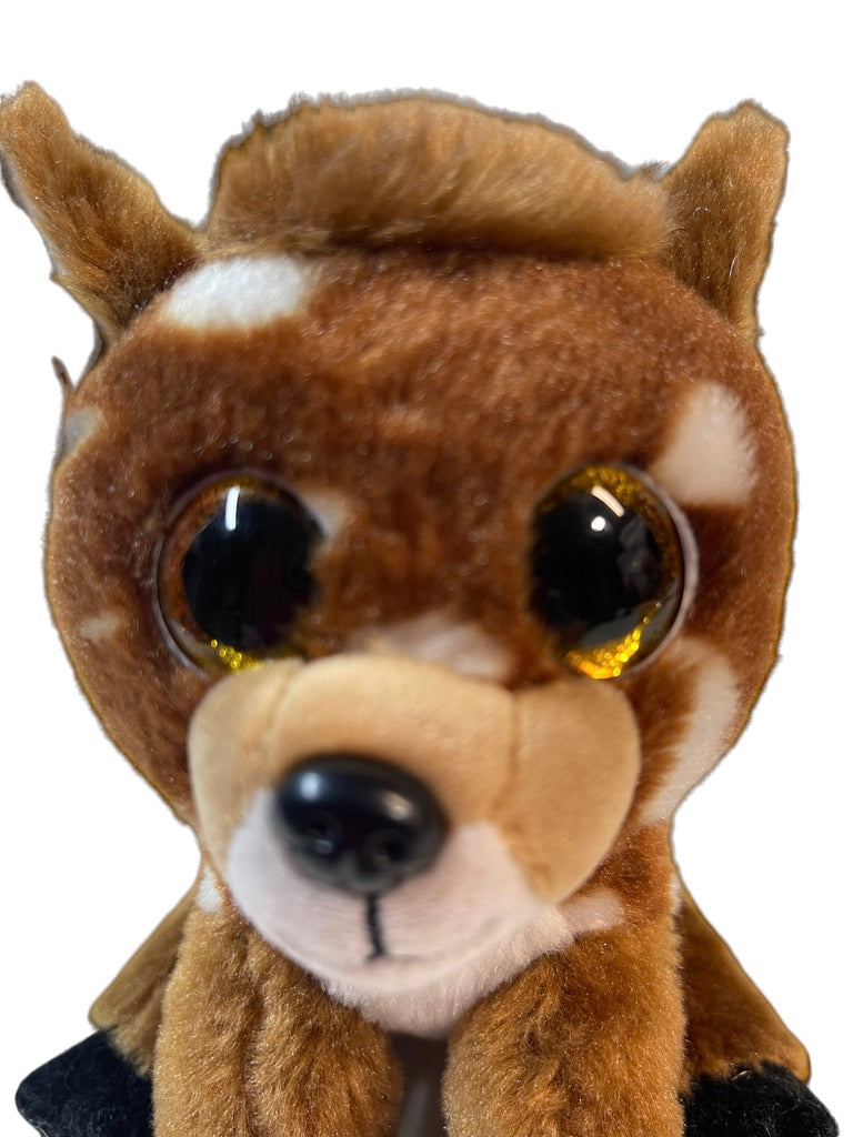 Buckley Ty Beanie Boo 6" Spotted Deer Fawn Plush Stuffed Animal No Hang tag