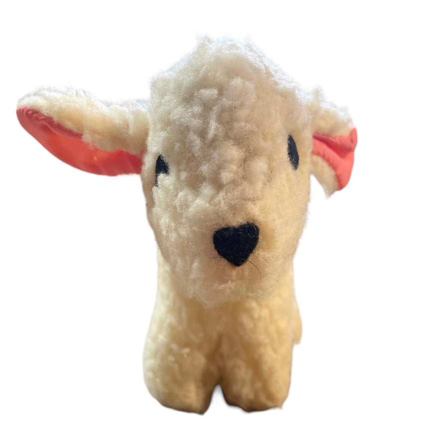 Marian Cottage Crafts Delightful Vintage Wooly Lamb, Made in Wales EVC