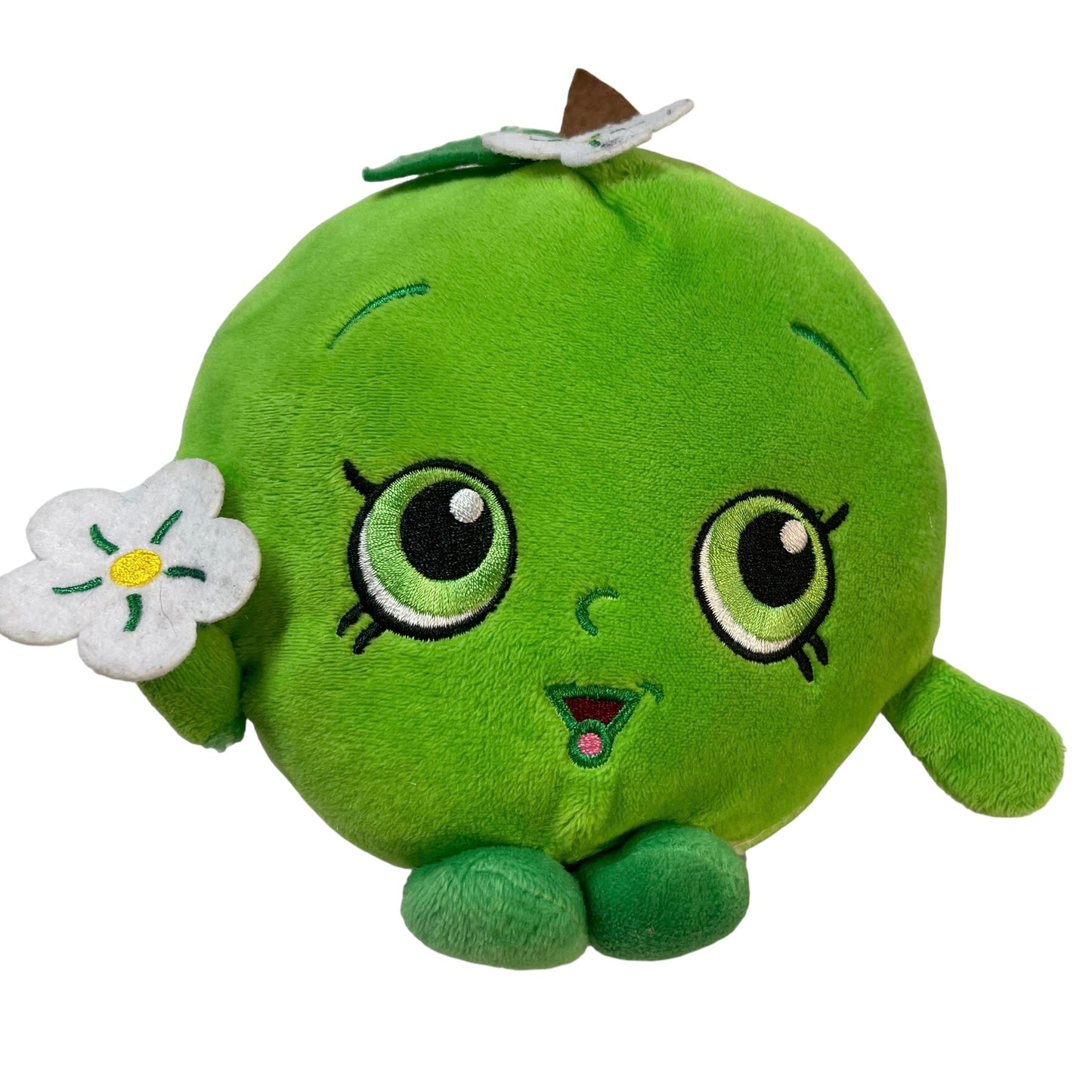 Shopkins Plush, Pancake Jake, Green Apple Blossom, Kooky Cookie, D'Lish Donut in GUC